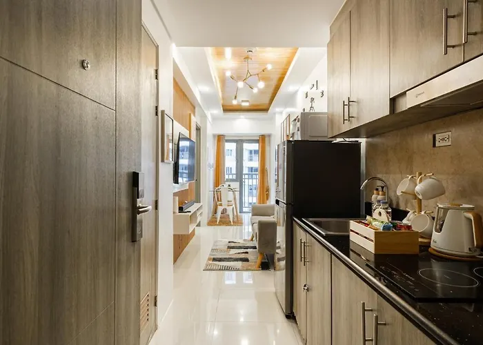 Warm Scandi 1br - View - Fame Res Mandaluyong * Manila