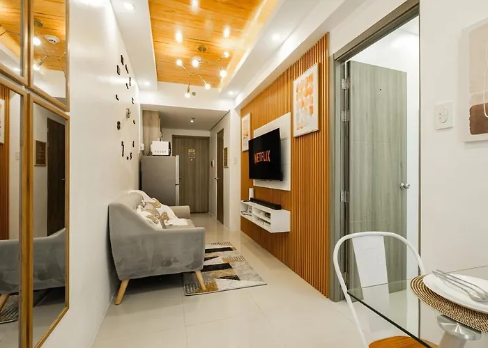 Apartamento Warm Scandi 1br - View - Fame Res Mandaluyong Manila