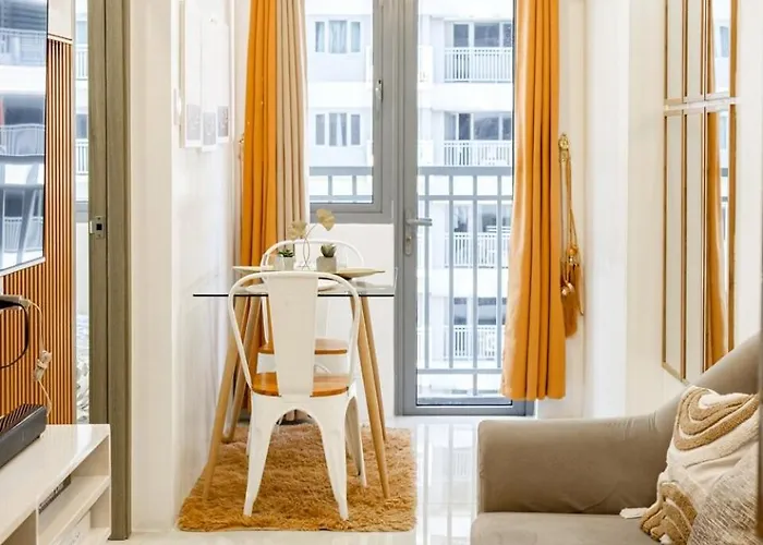 Apartamento Warm Scandi 1br - View - Fame Res Mandaluyong